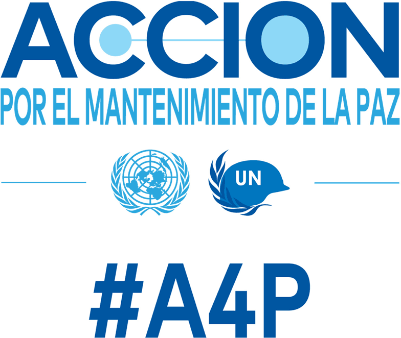 Learn more about A4P Logo de la Iniciativa del Secretario General para el mantenimiento de la paz
